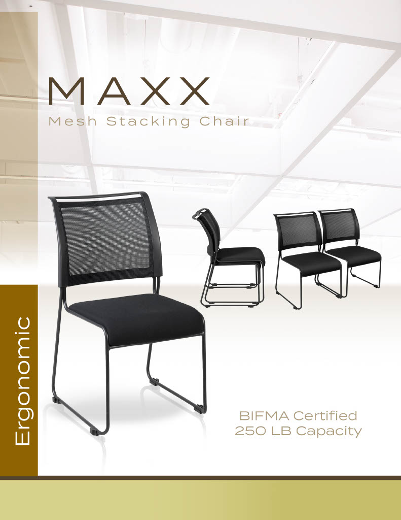 Maxx Mesh Stack Chair Brochure